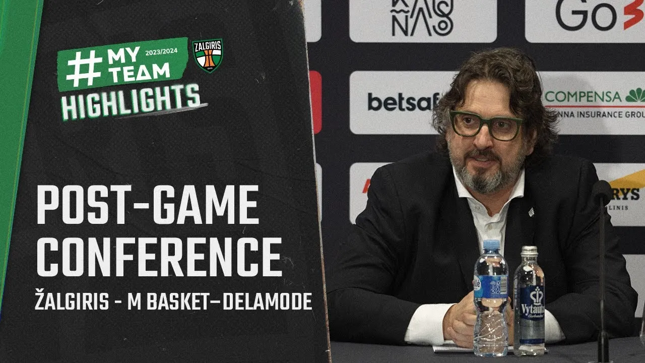 A.Trinchieri po pergalės prieš Mažeikių ekipą: „Tai buvo solidžios rungtynės“