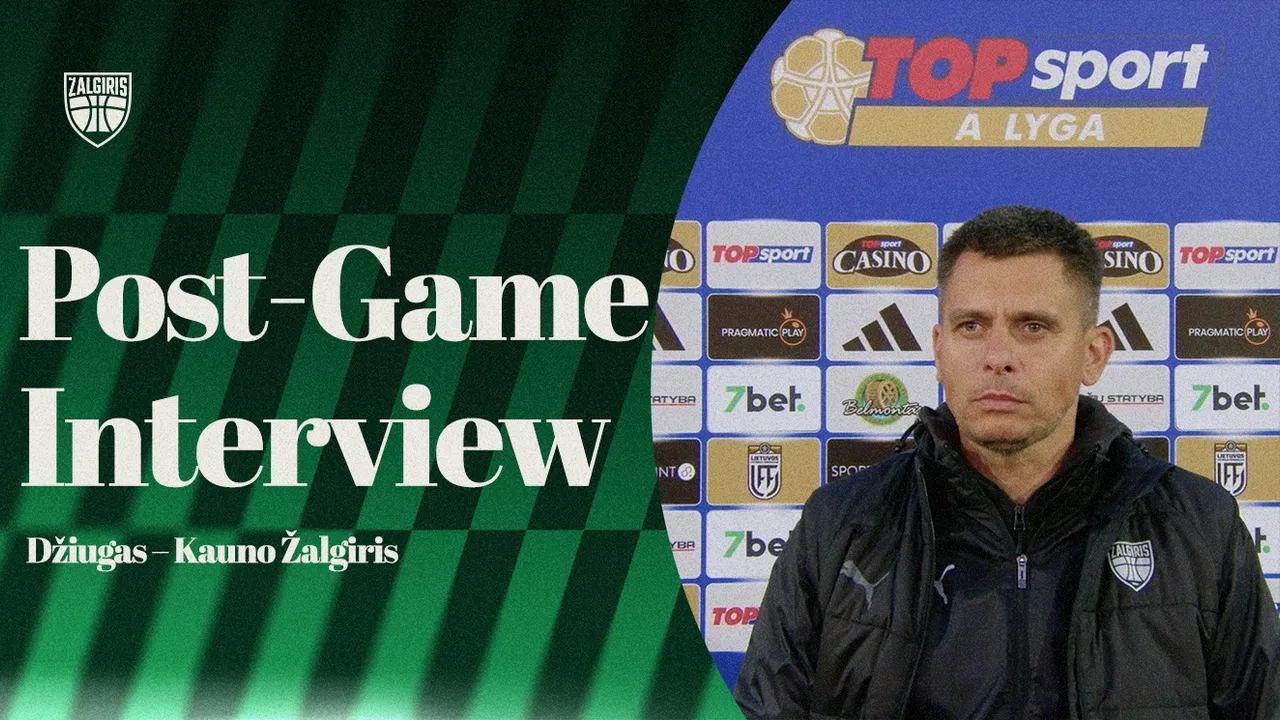 E.Černiauskas: „Buvo svarbu į čempionatą grįžti pergalingai“