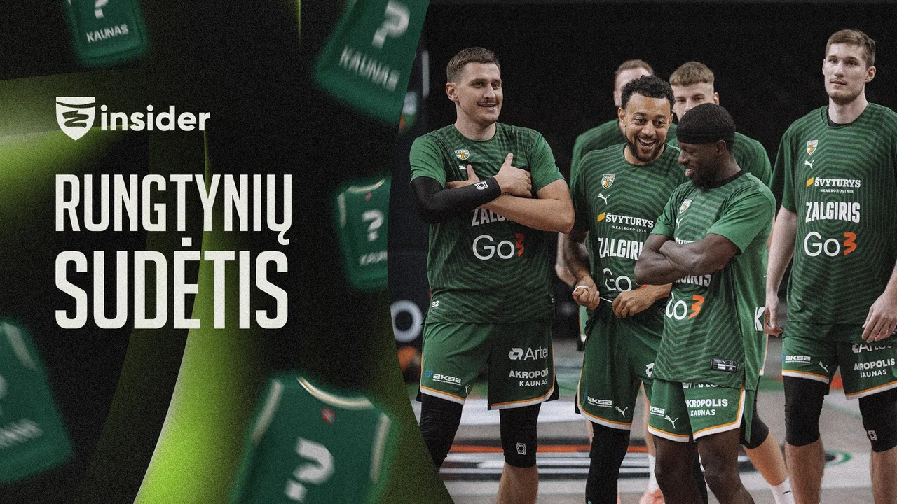 Informacija apie žalgiriečių sudėtį rungtynėms su uteniškiais