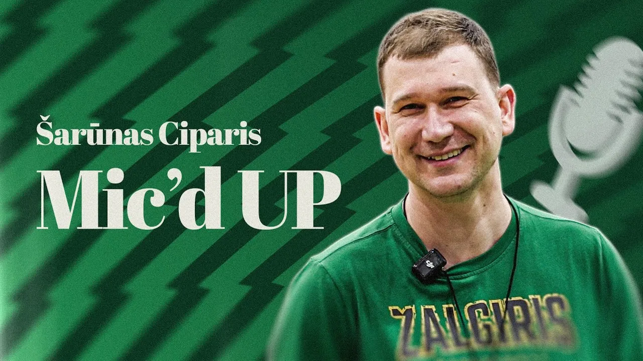 „Mic‘d UP“: dublerių treniruotė su Šarūnu Cipariu