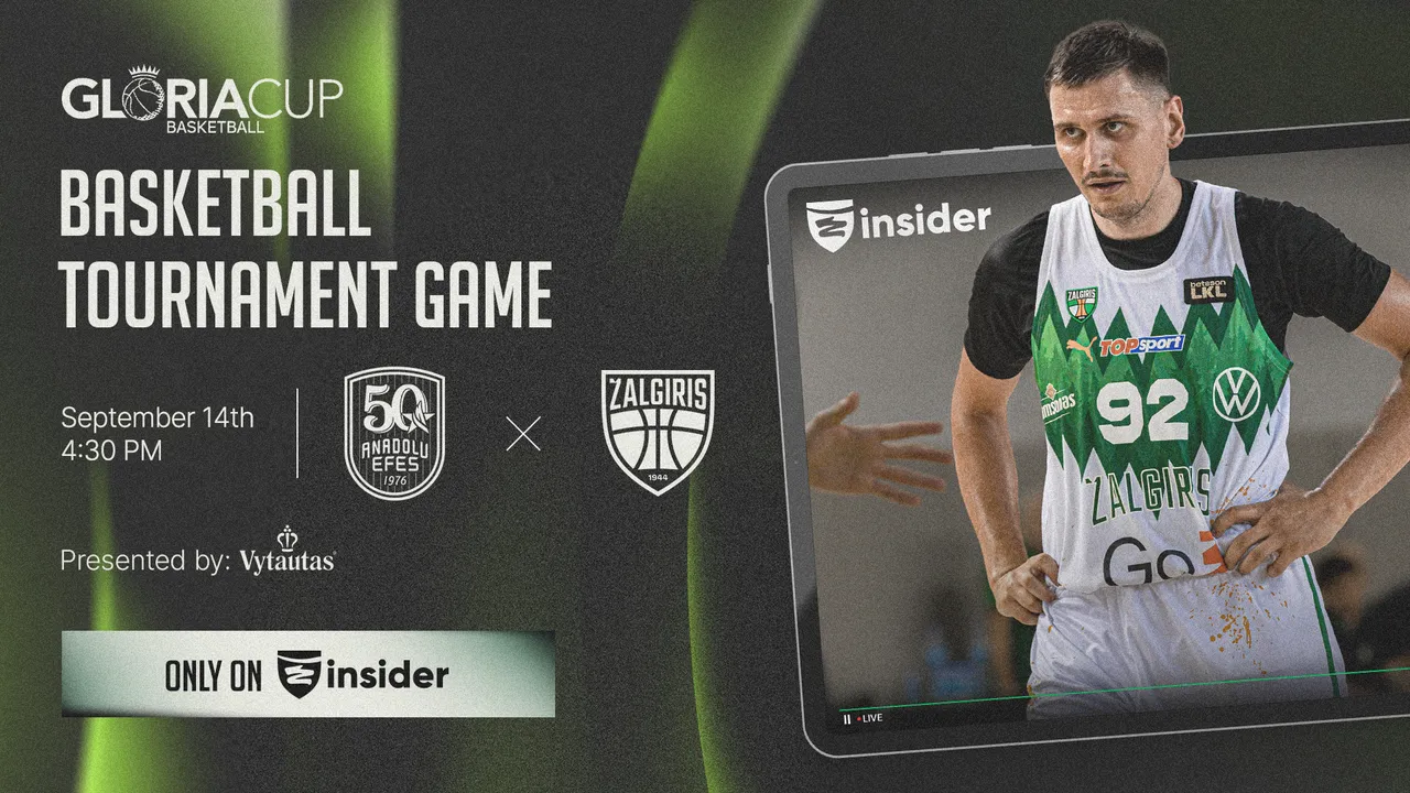Gloria Cup tournament: Anadolu Efes - Zalgiris
