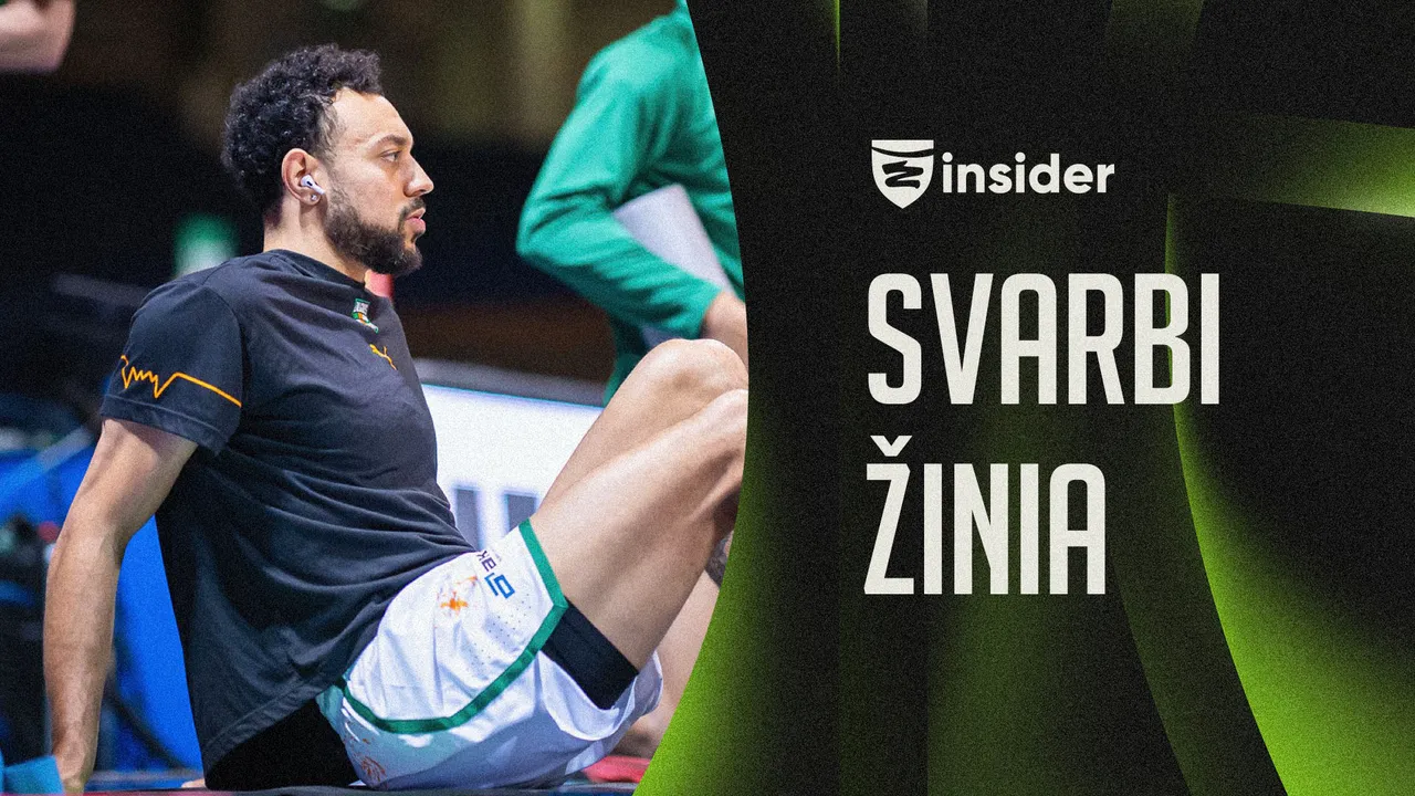 Informacija apie žalgiriečių sveikatos būklę prieš šios savaitės Eurolygos rungtynes