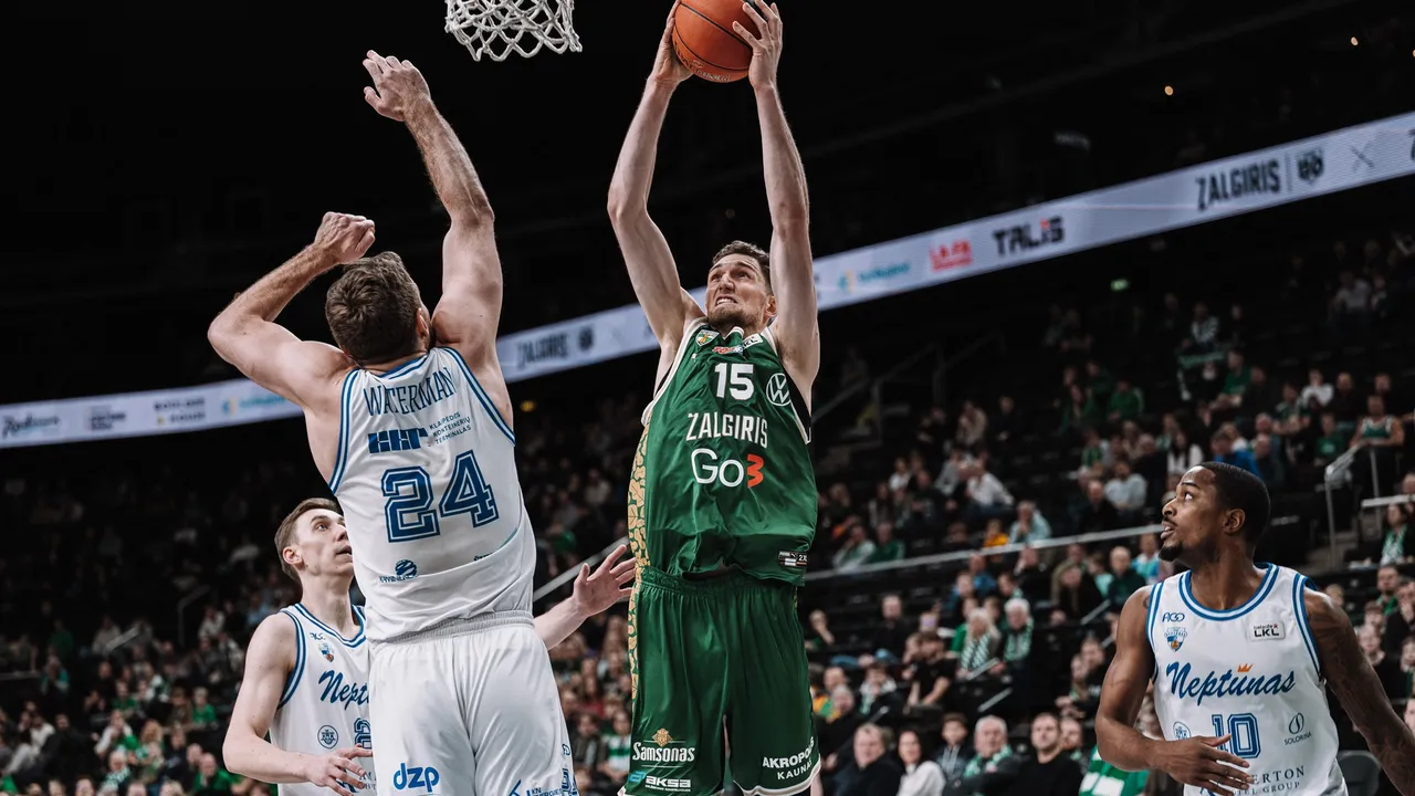 Zalgiris ends the week with a win over Neptunas