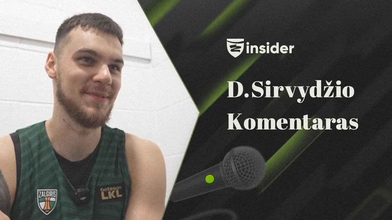 D.Sirvydis: „Jausmas toks lyg būtume žaidę Kaune“
