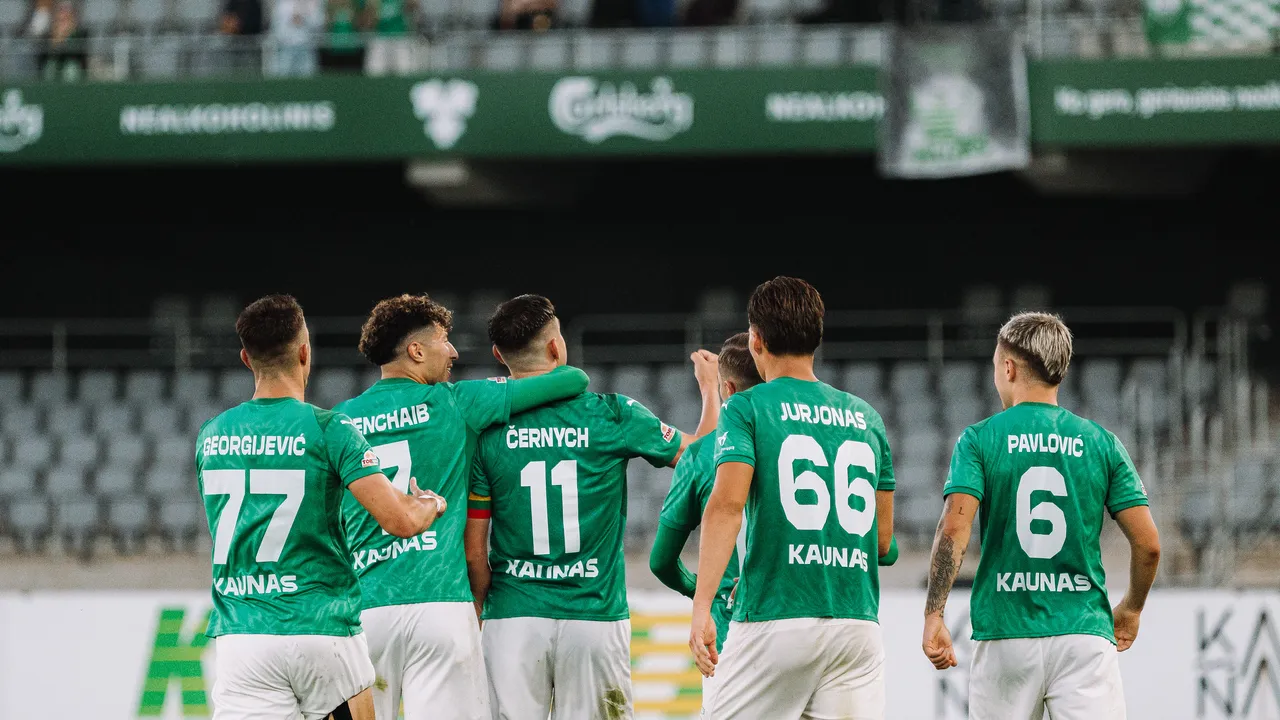 Derbyje – itin svarbi FK „Kauno Žalgirio“ pergalė