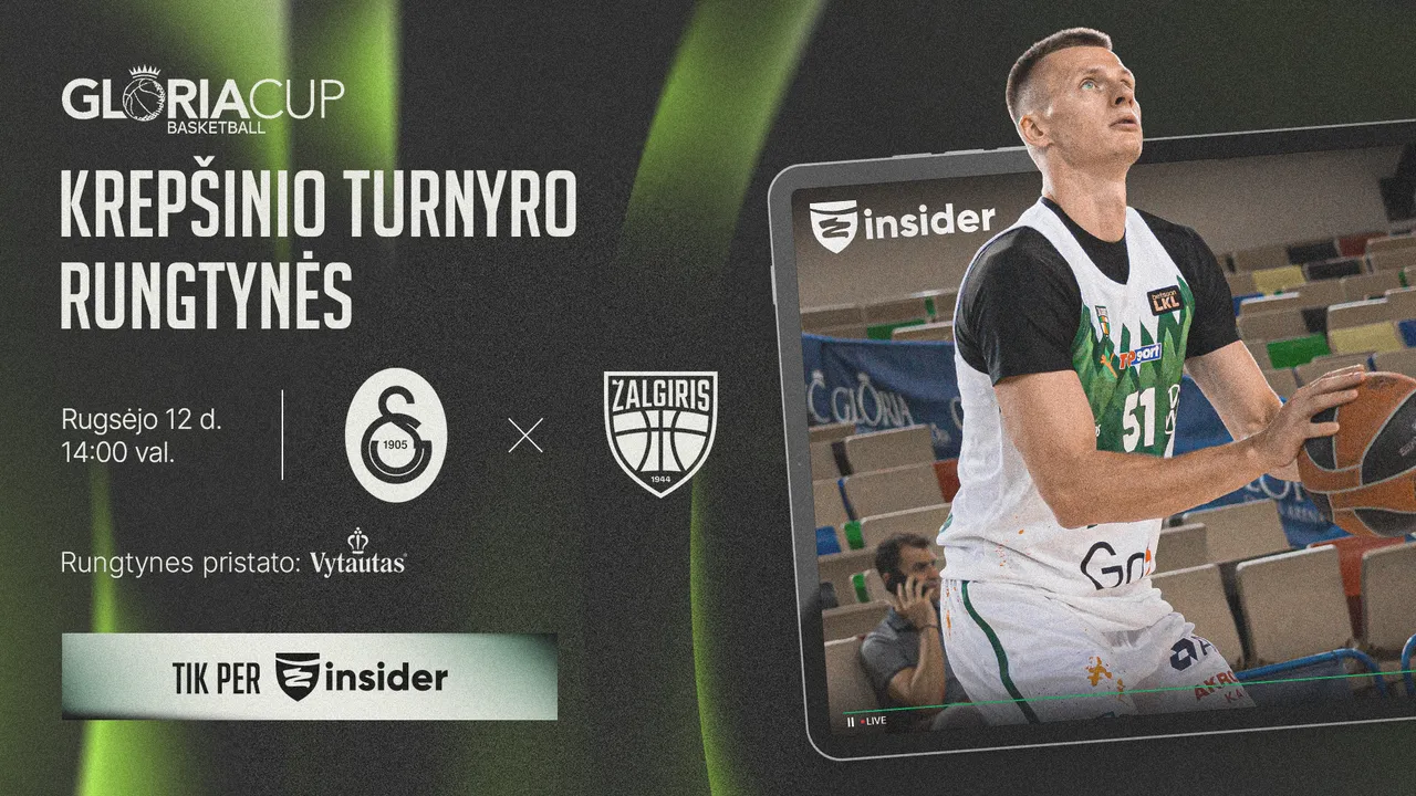 „Gloria Cup“ turnyras: „Galatasaray“ – „Žalgiris“ (ĮRAŠAS)