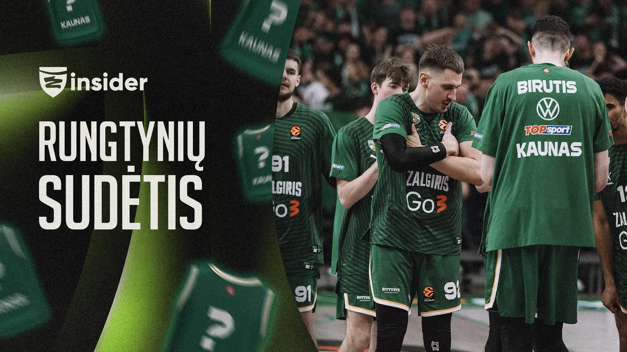 Informacija apie žalgiriečių sudėtį rungtynėms su ASVEL klubu
