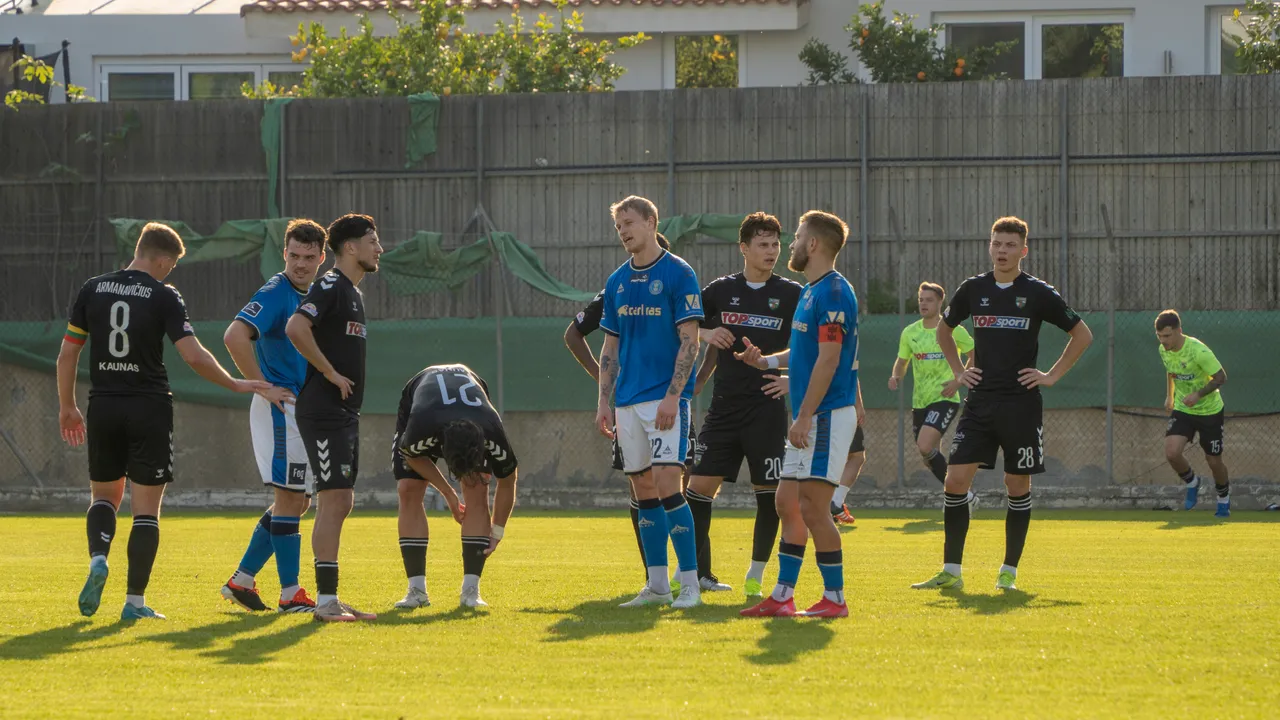 Kipre FK „Kauno Žalgiris“ pralaimėjo „Lyngby“ ekipai