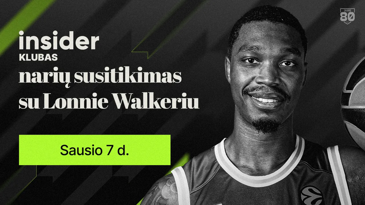 Iškart po Naujųjų – Klubo narių susitikimas su L.Walkeriu!