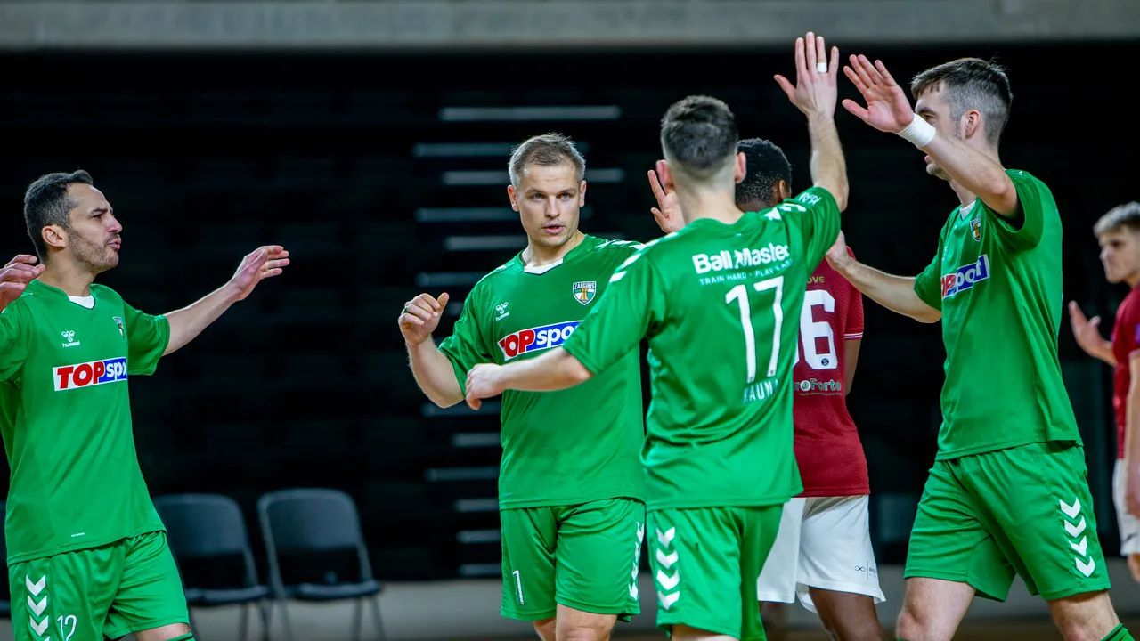 L. Sendžikas prieš TOPsport Futsal A lygos pusfinalį: „Varžovai demonstruoja brandų ir užtikrintą žaidimą“