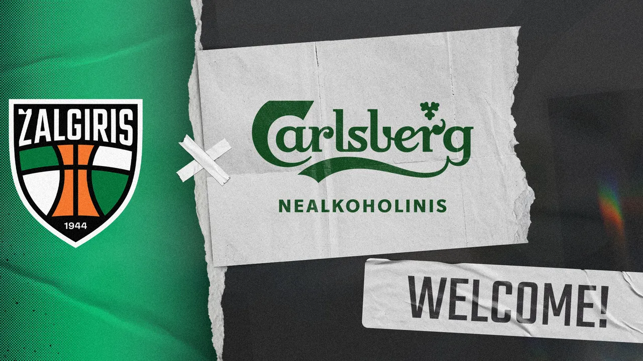 „Kauno Žalgirio“ partneriu tapo „Carlsberg Nealkoholinis“