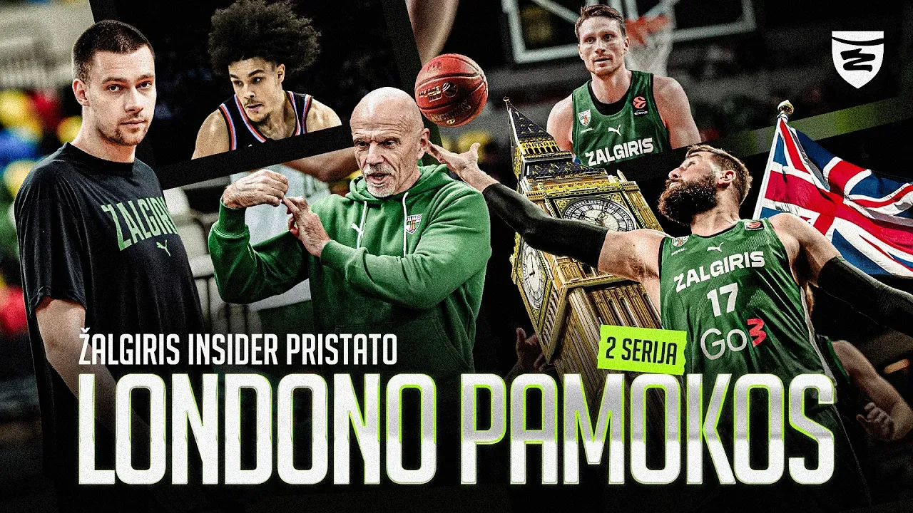 Highlights from the Game Against Paris Basketball in London - Žalgiris