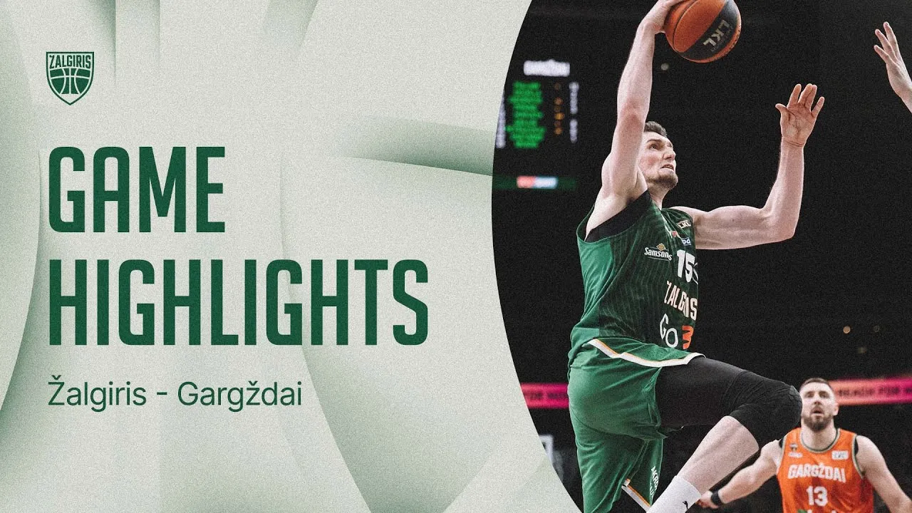 Gražiausi momentai iš rezultatyvios pergalės prieš „Gargždus“