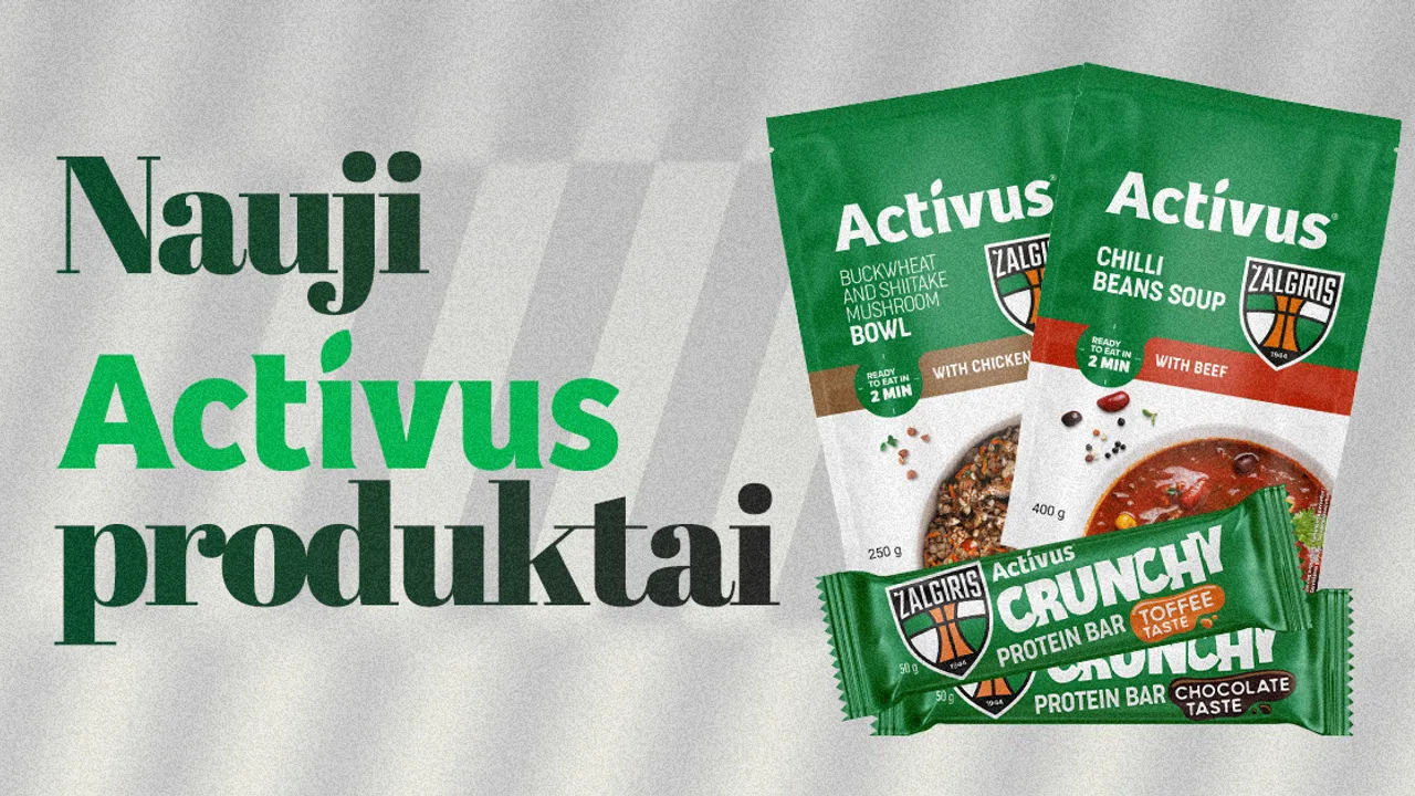 Norintiems pasistiprinti – nauji „Kauno grūdų" ir „Žalgirio“ produktai