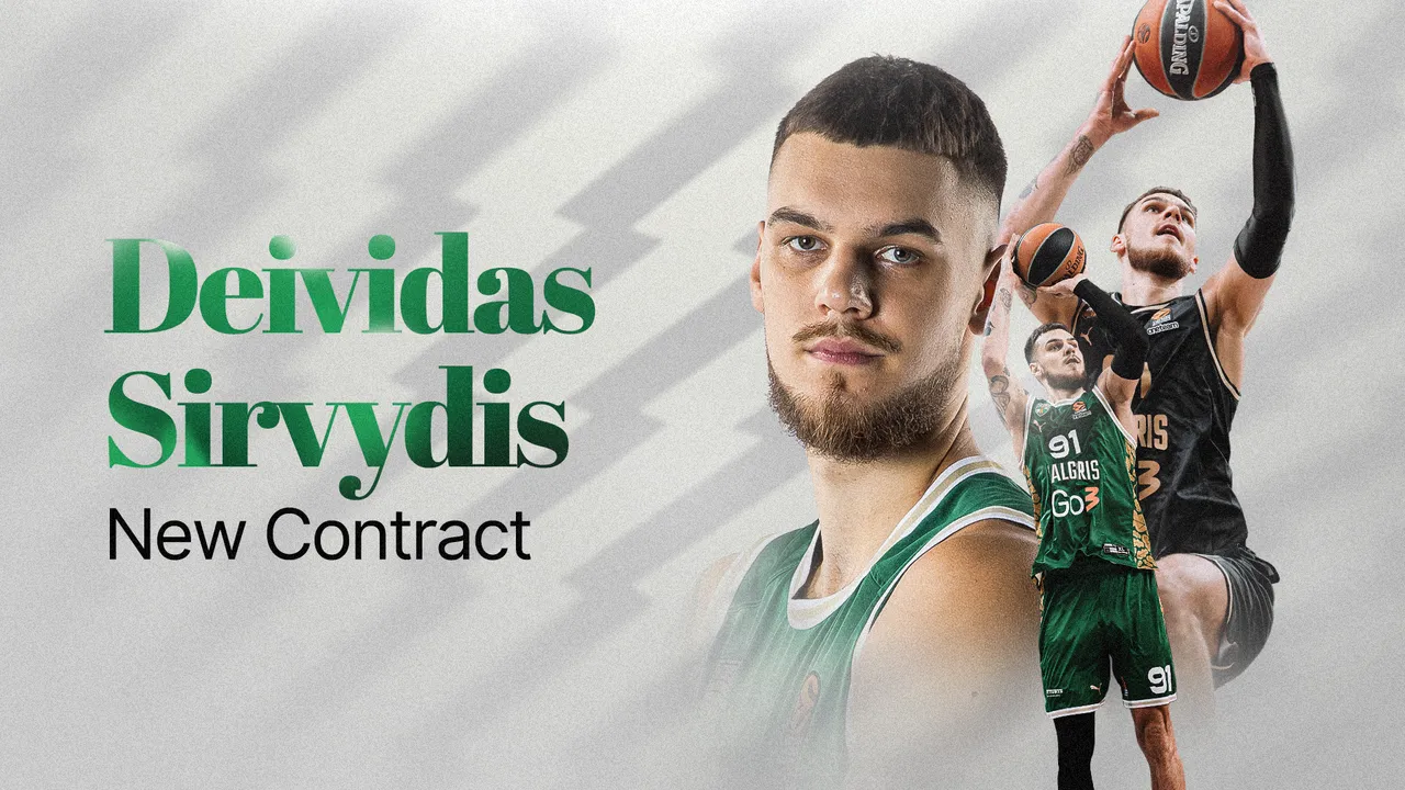 Deividas Sirvydis stays in Kaunas