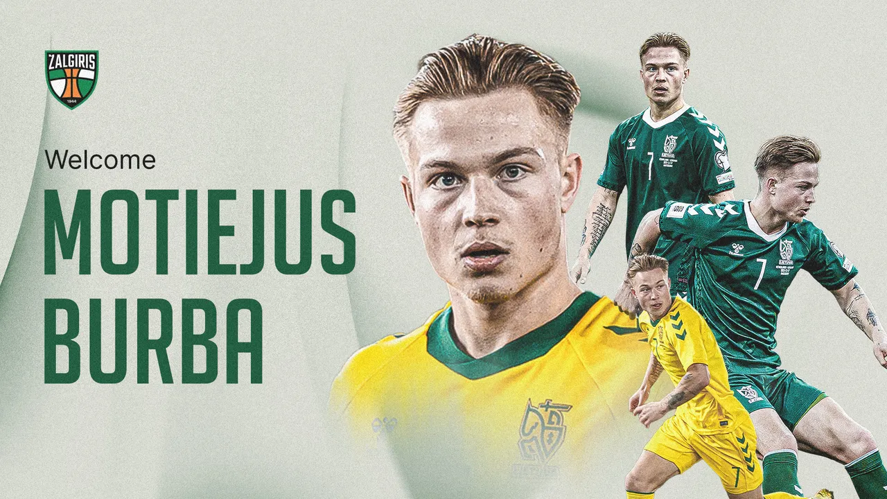 Motiejus Burba keliasi į FK „Kauno Žalgirį“