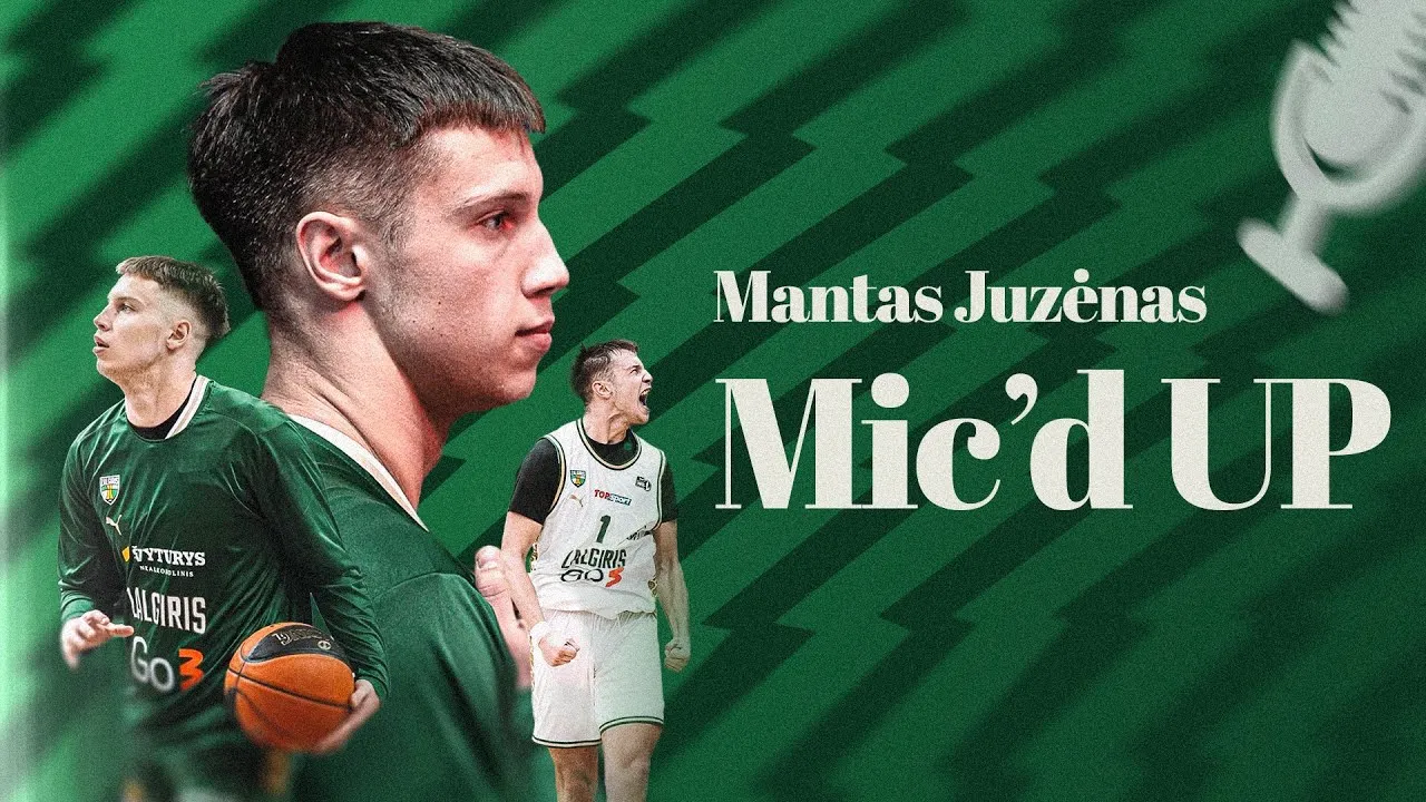 „Mic‘d UP“: Manto Juzėno įgarsinti dublerių rungtynių užkulisiai