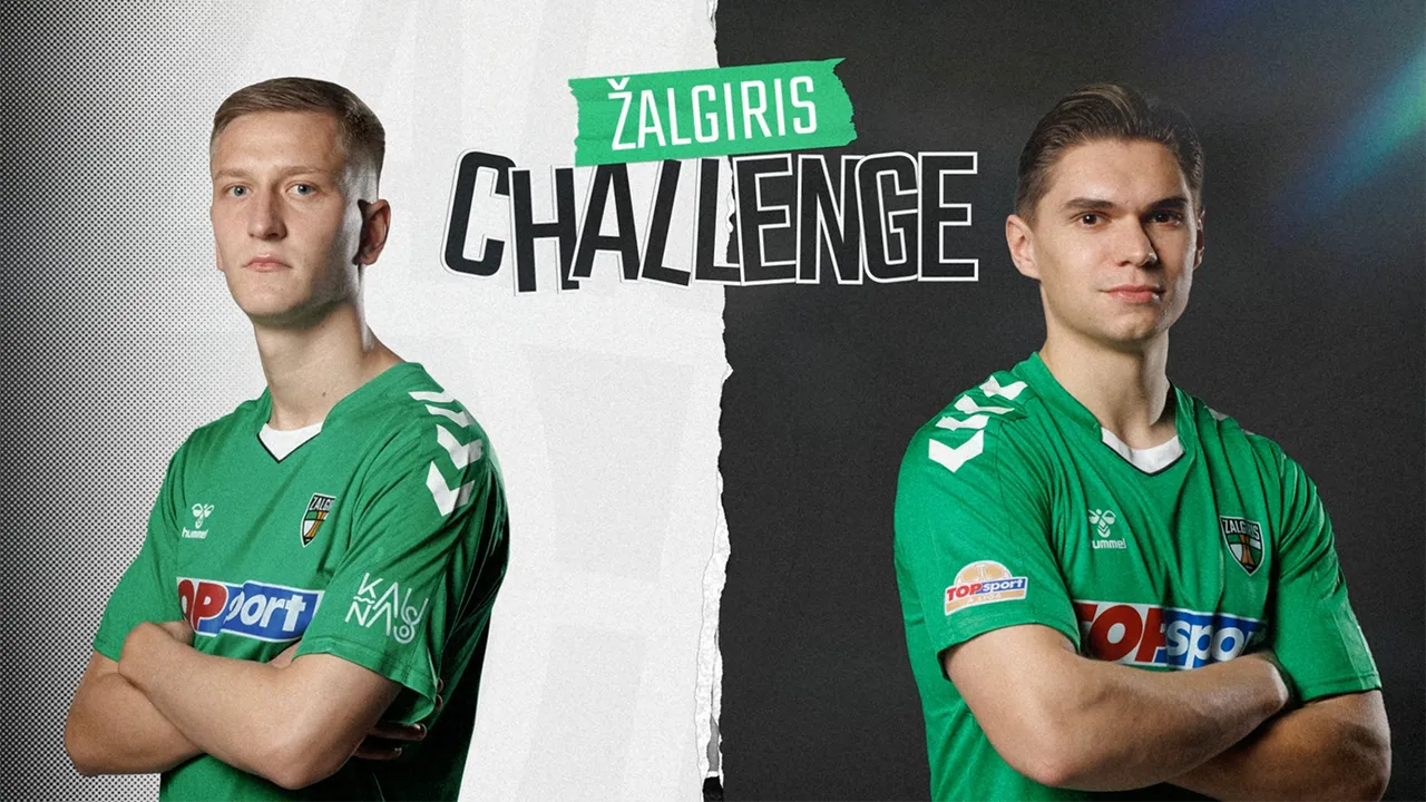 #ŽalgirisChallenge: Armandas Kučys ir Karolis Uzėla