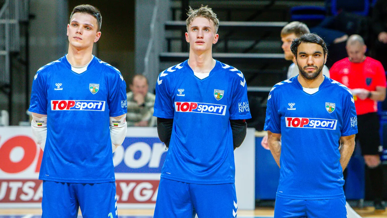 „Kauno Žalgirio“ futsal komanda išsaugojo vartininkus