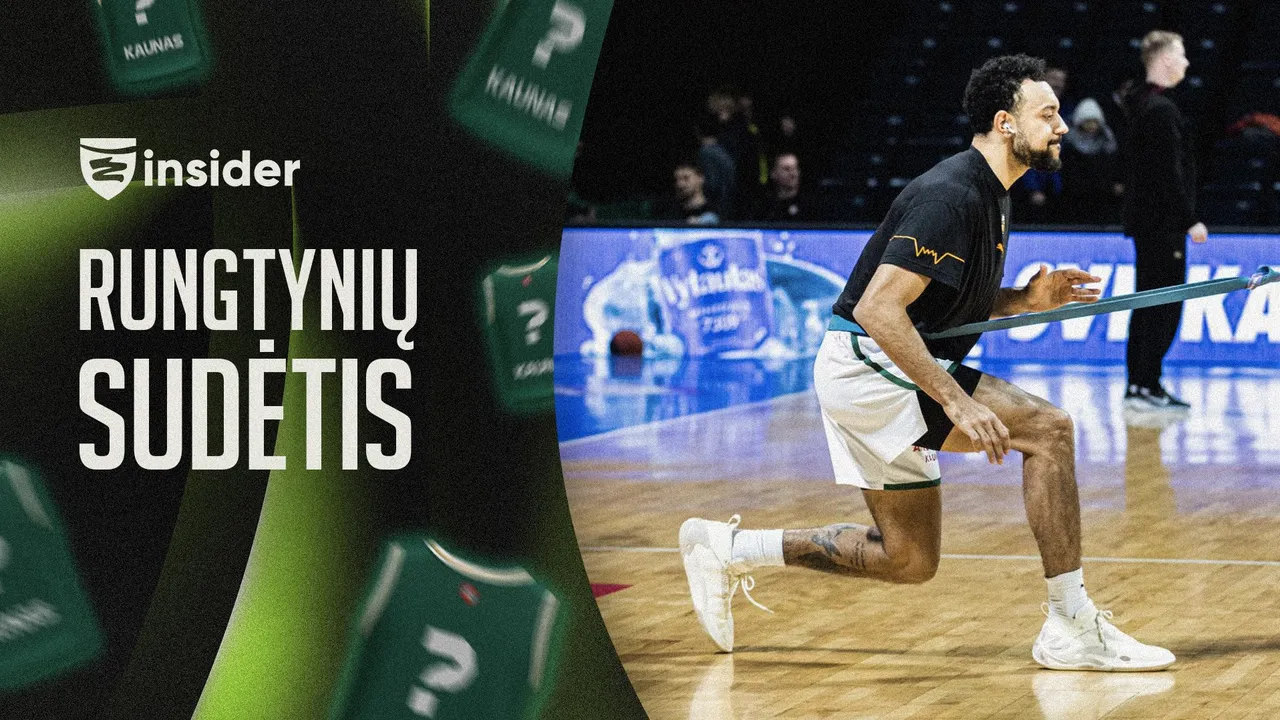 Informacija apie žalgiriečių sudėtį rungtynėms su Vitorijos „Baskonia“