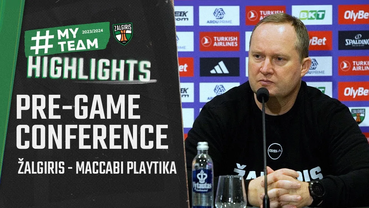 K.Maksvytis: apie šventinį laikotarpį ir „Maccabi“ iššūkį