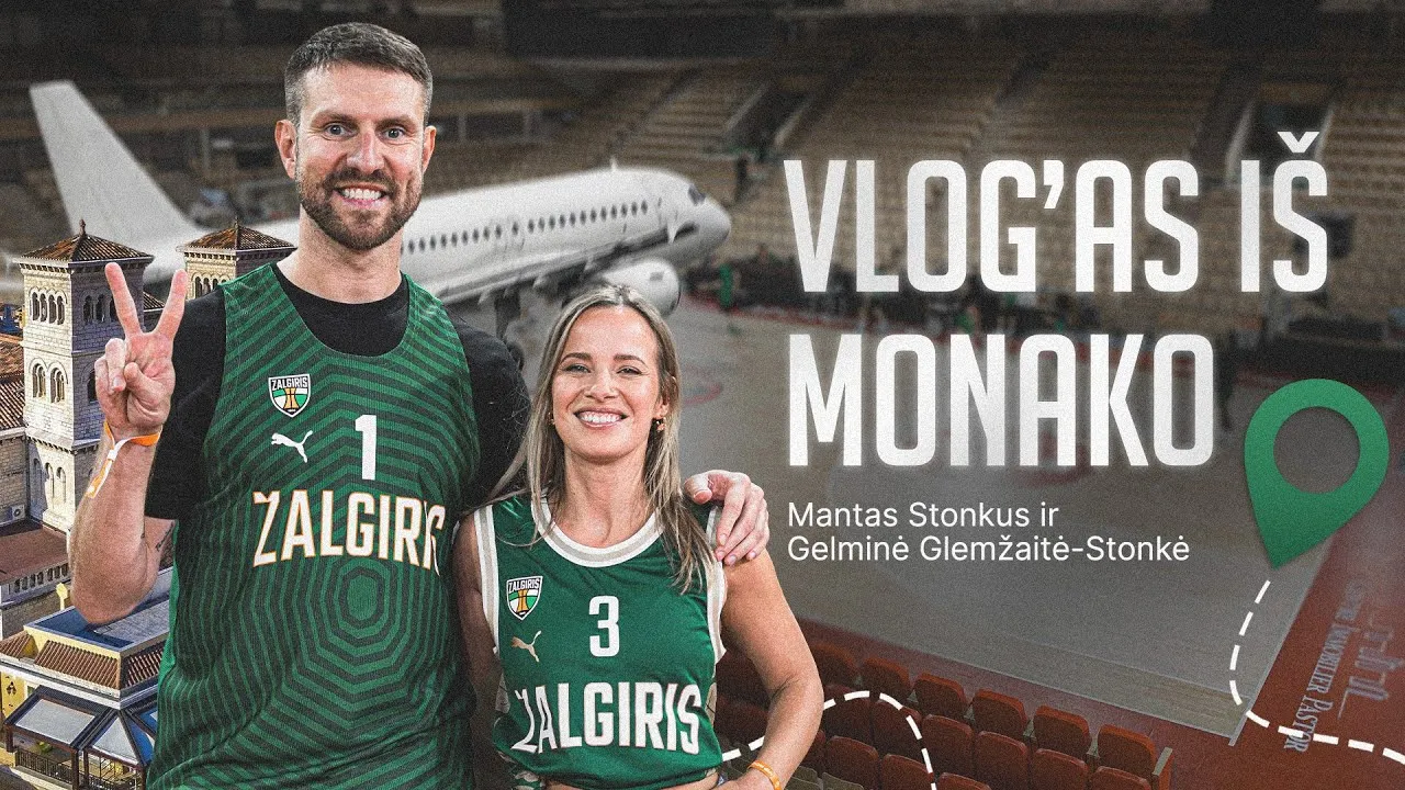 Vlog‘as: M.Stonkaus kelionė į Monaką su „Žalgiriu“ ir vietiniai fanai