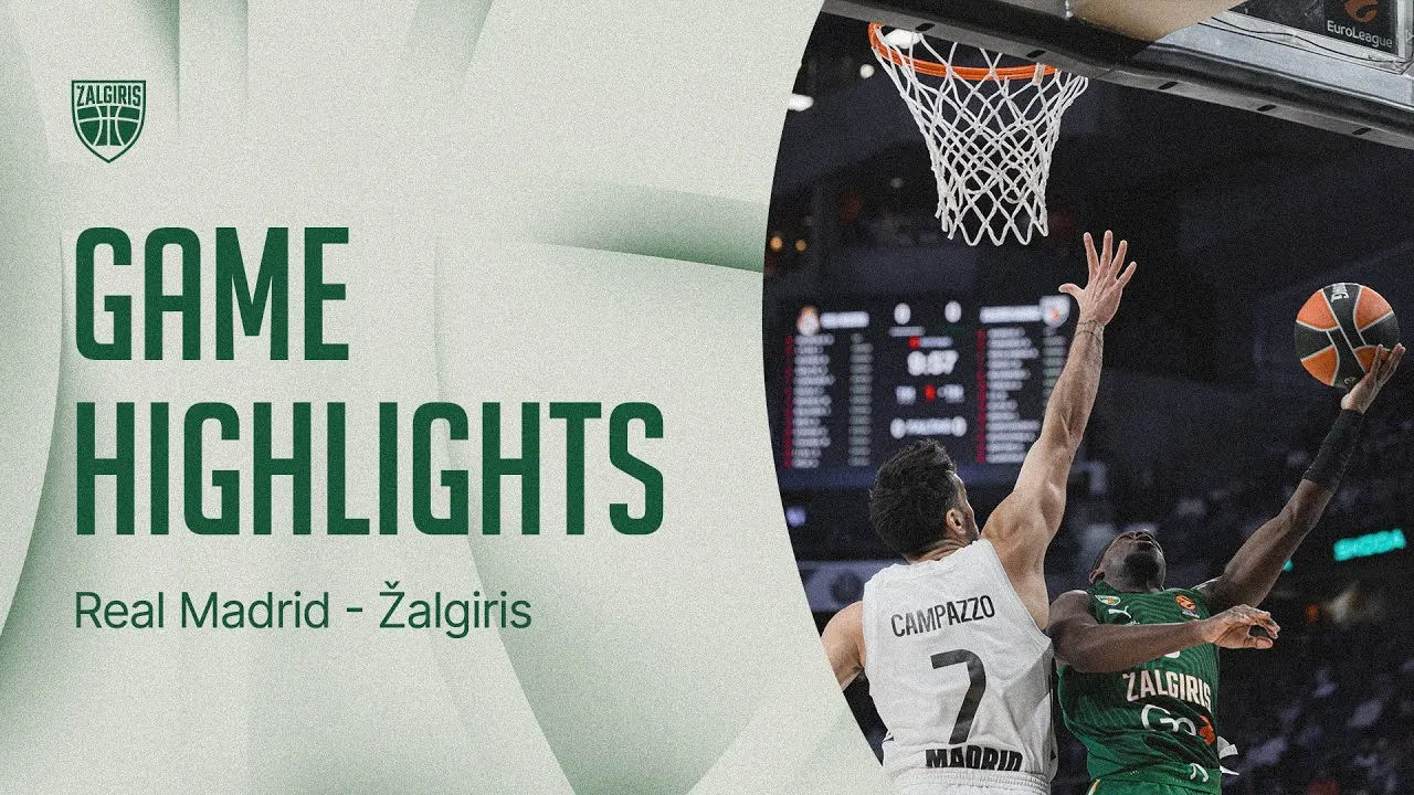 Žalgiriečių sukurti epizodai rungtynėse su „Real“