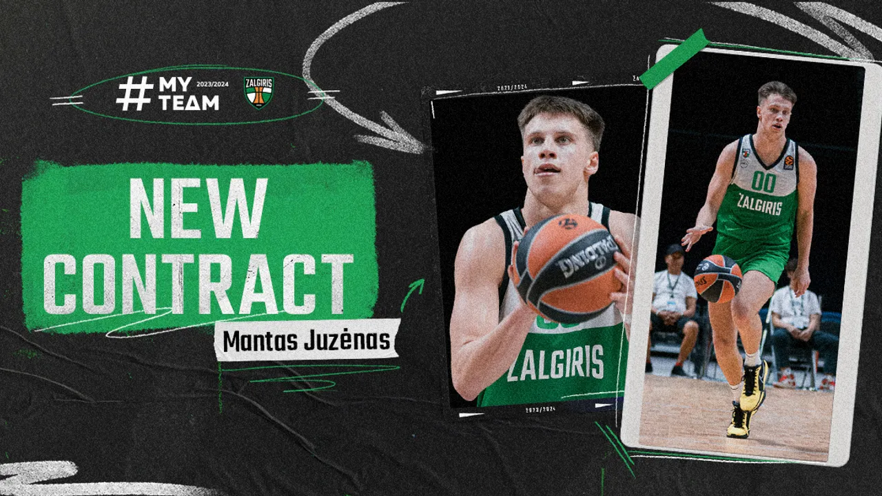 „Žalgiris“ susiejo ateitį su sparčiai tobulėjančiu 17-mečiu kauniečiu
