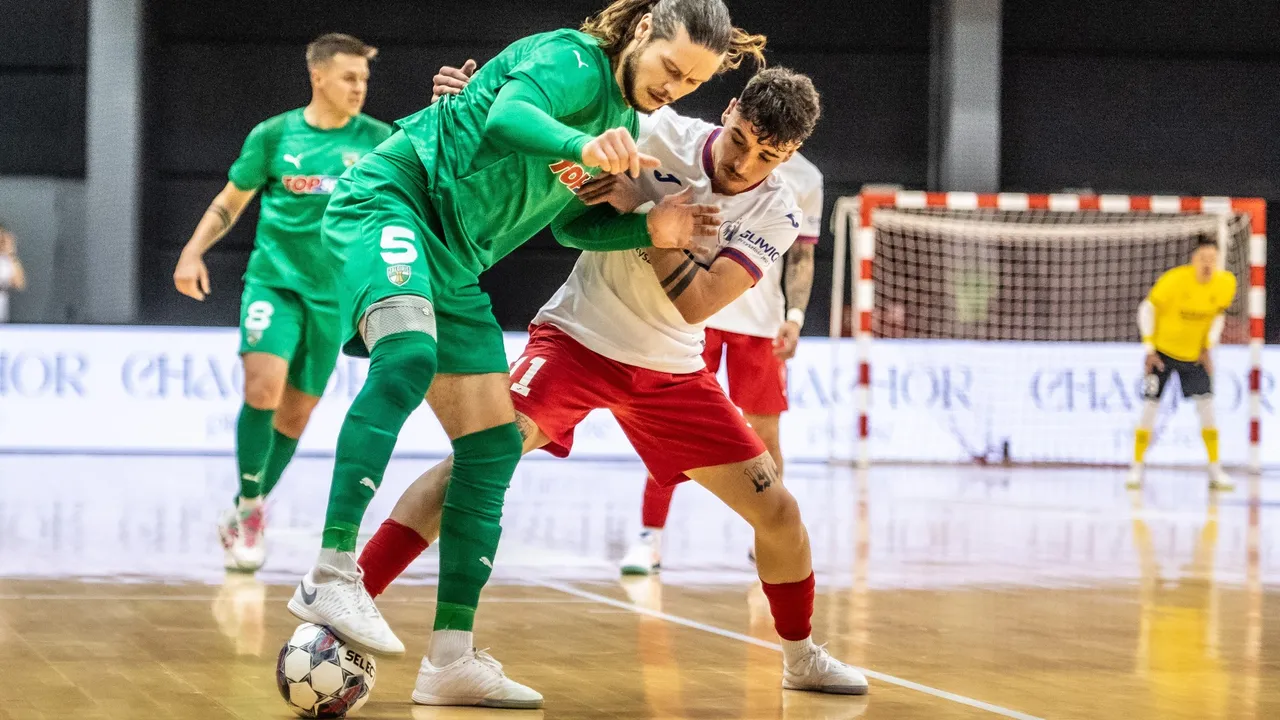 „Kauno Žalgiris“ patyrė antrąjį pralaimėjimą UEFA Futsal Čempionų lygoje