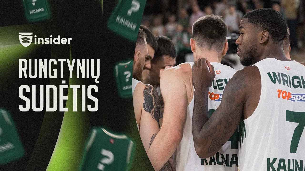 Informacija apie žalgiriečių sudėtį rungtynėms su „Fenerbahče“ klubu