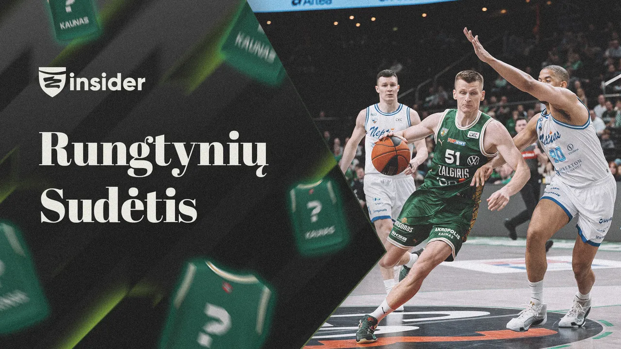 Informacija apie žalgiriečių sudėtį antrosioms ketvirtfinalio serijos rungtynėms
