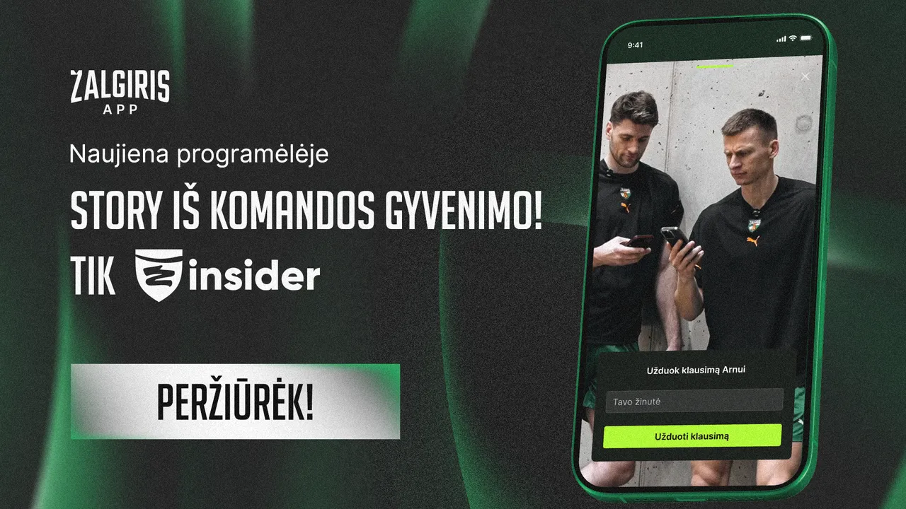 Programėlės naujovė – dar daugiau išskirtinio turinio su „Žalgirio“ istorijomis!