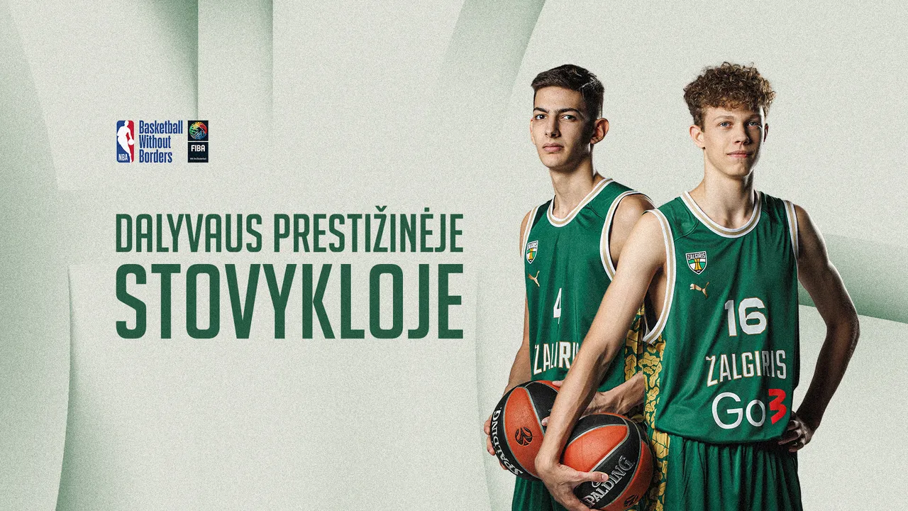 „Žalgirio“ jaunimo sistemos žaidėjai I.Štombergas ir M.Brnovičius pakviesti į prestižinę NBA stovyklą
