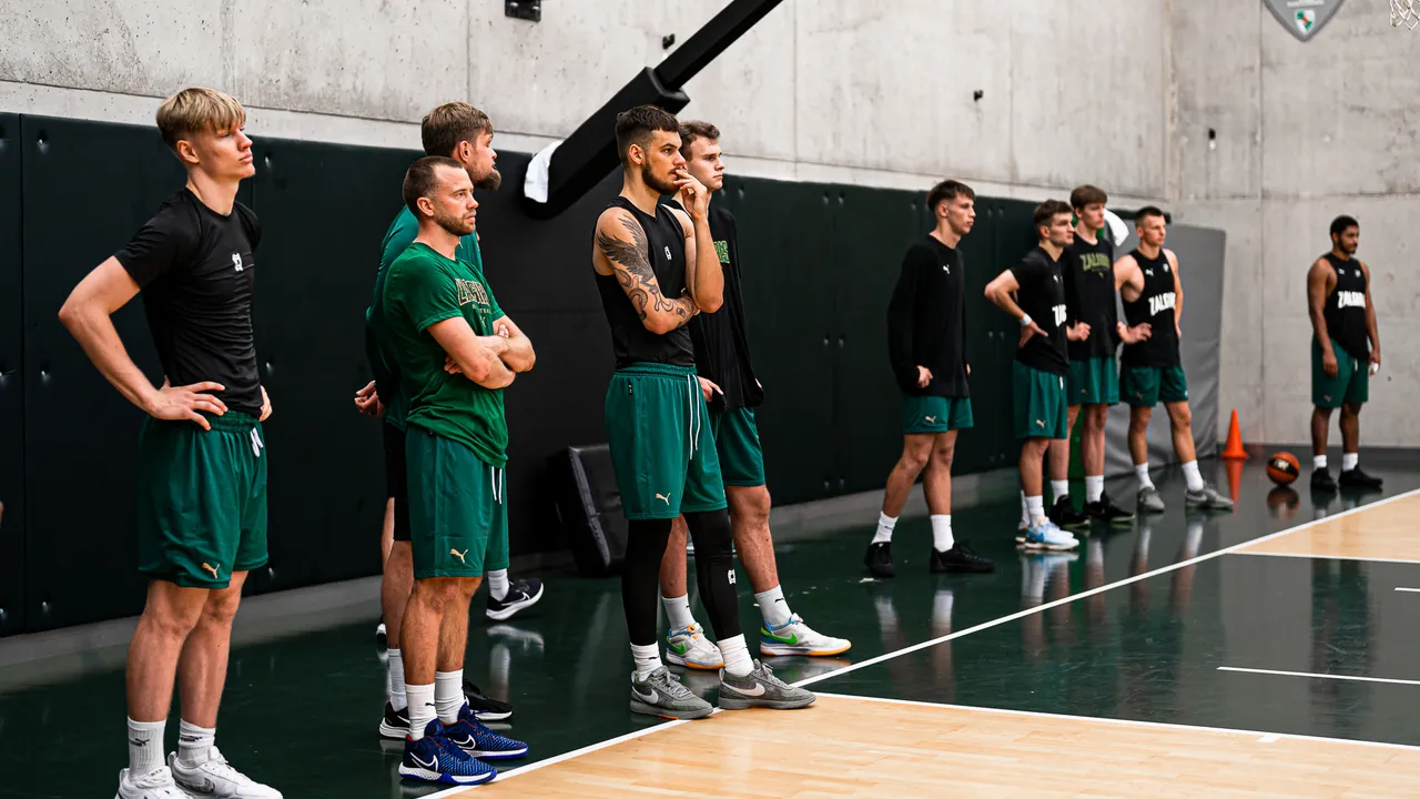 Preparing for the season: Zalgiris' first practice