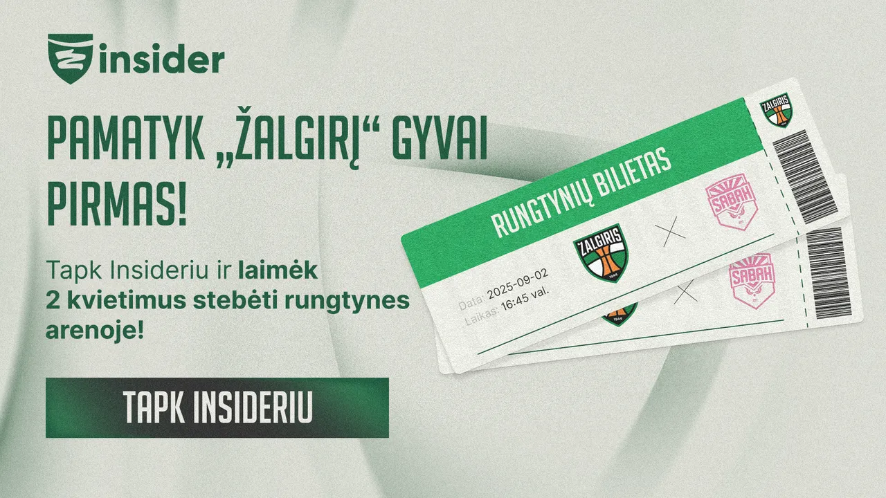 Dalyvauk konkurse ir pamatyk pirmąsias žalgiriečių ikisezonines rungtynes gyvai arenoje!