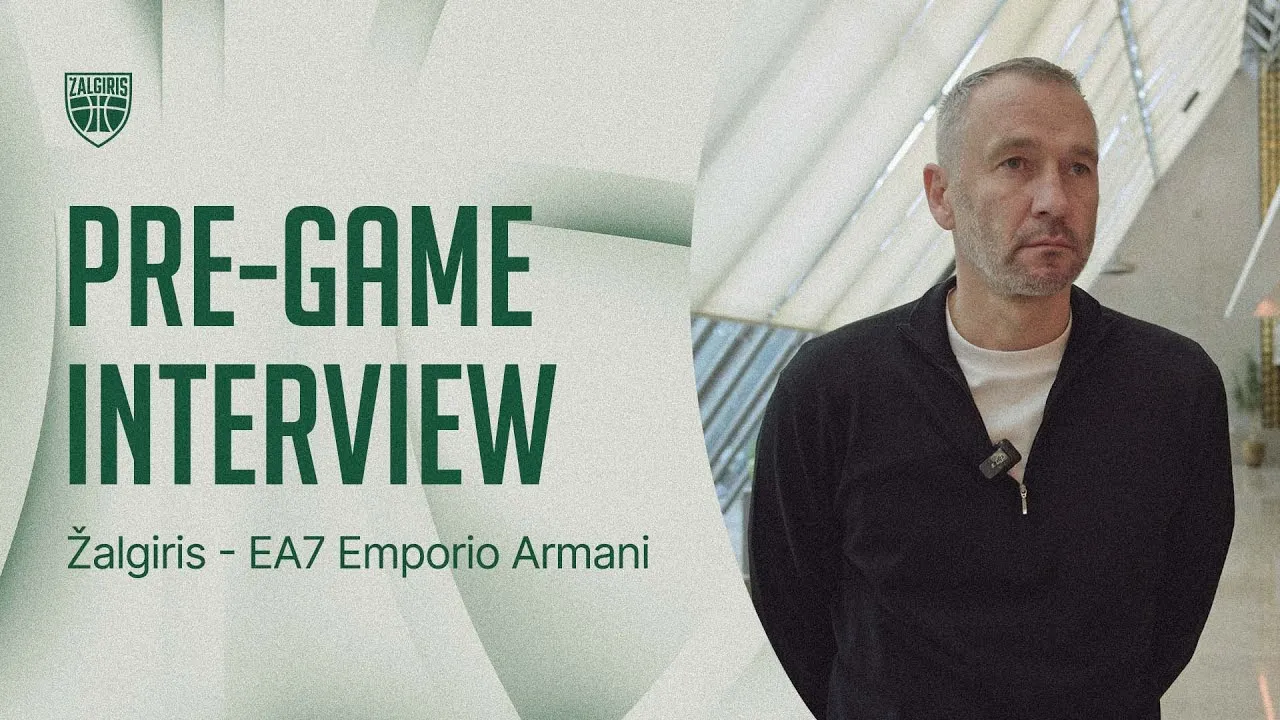 T.Masiulis apie „EA7 Emporio Armani“: „Bandysime išnaudoti aukštesnį penketą“