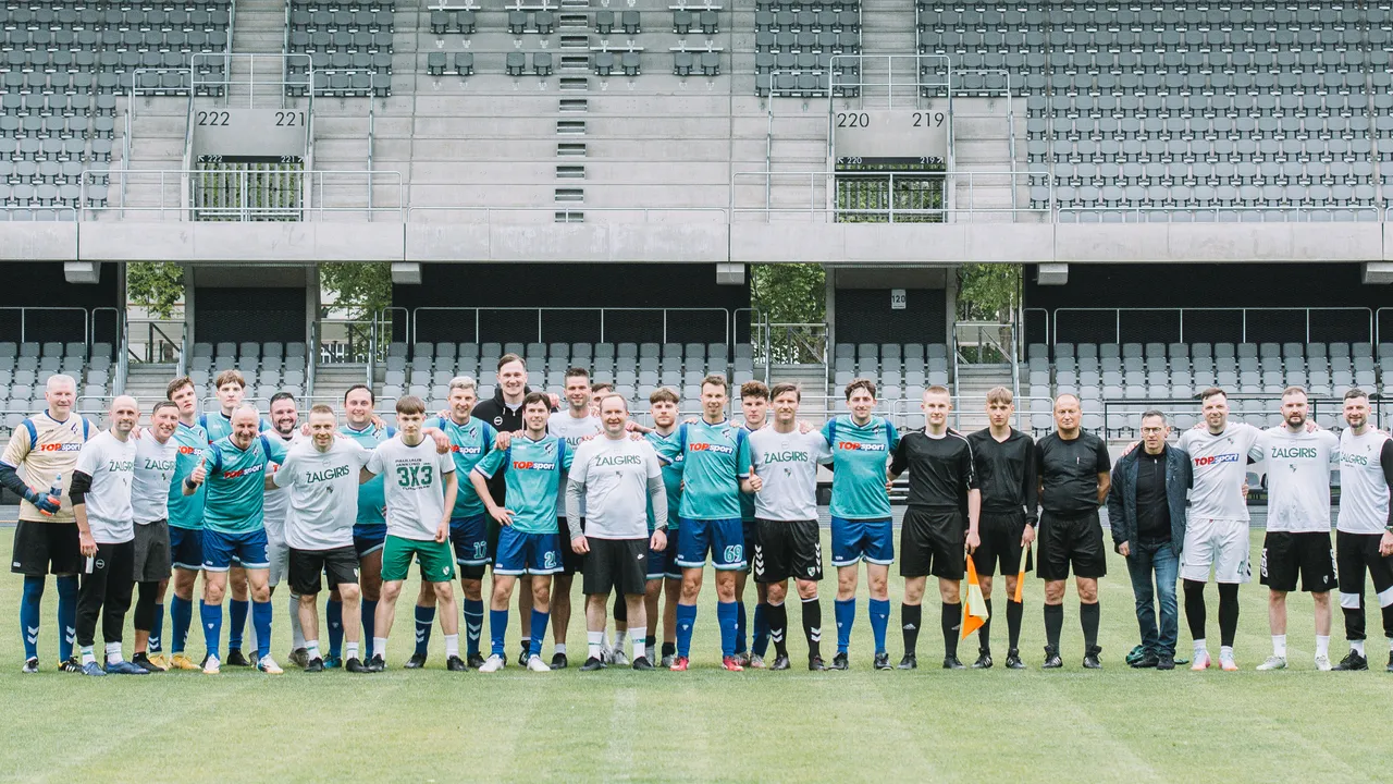 Dariaus ir Girėno stadione vyko „TOPsport“ ir „Kauno Žalgirio“ administracijos akistata