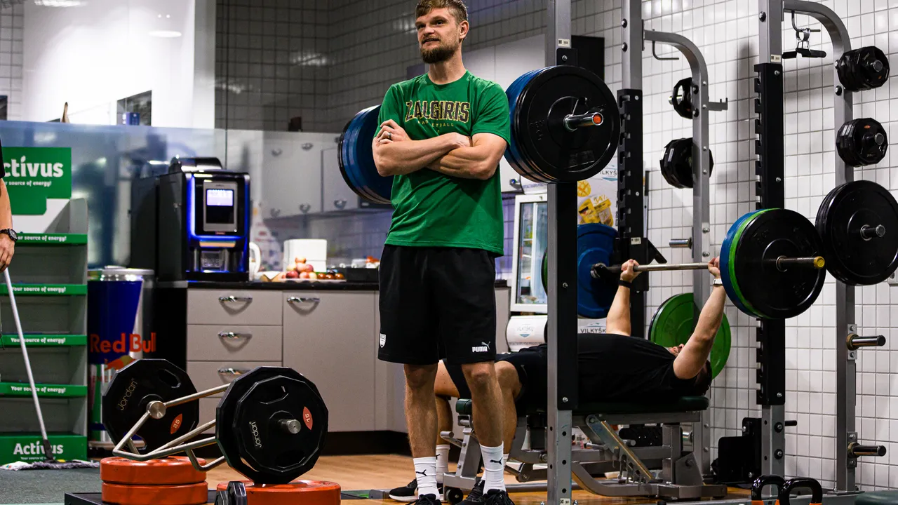 T.Sabonis apie žalgiriečius treniruotėse: „Visi lupasi, stengiasi“