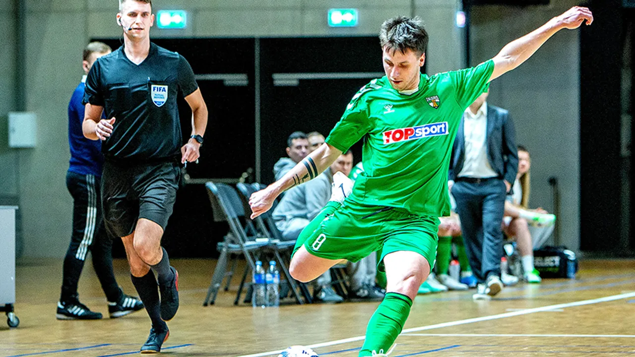 Zalgiris Kaunas futsal team will play its first home game in Kaunas Sports Hall