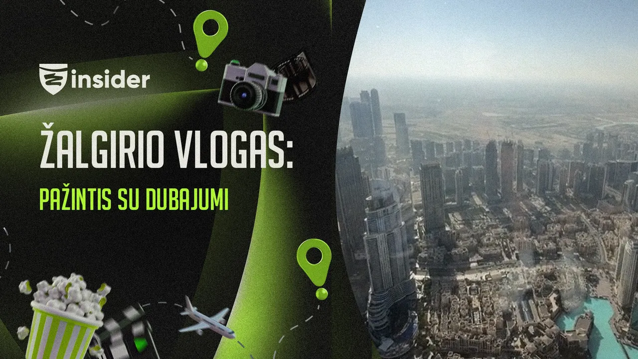 Vlog'as iš Dubajaus: Dubajaus spindesys, pokalbis su G.Navicku ir rungtynių užkulisiai