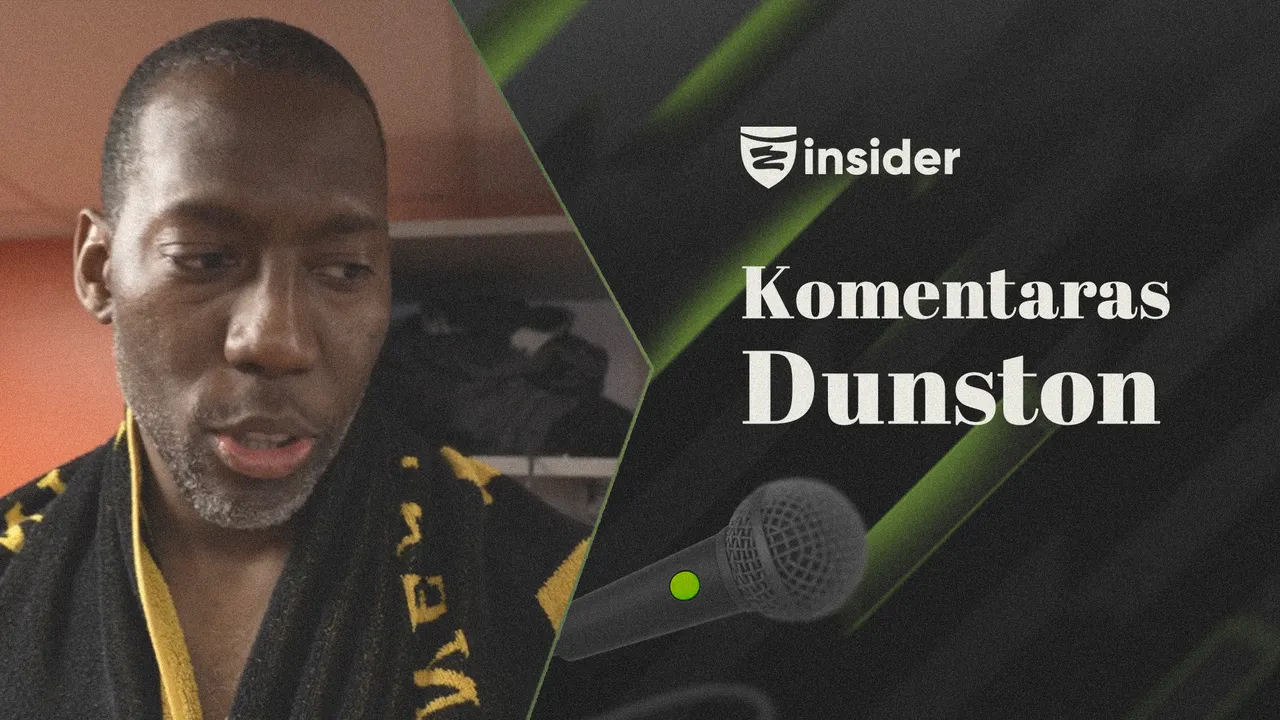 B.Dunstonas: „Šiandien iš visų jaučiau daugiau pozityvios energijos“