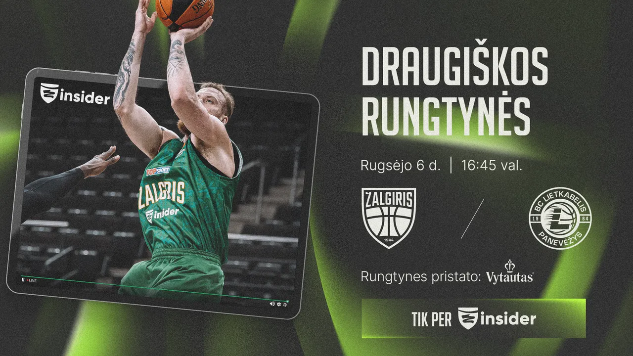 Antrosios ikisezoninės rungtynės: „Žalgiris“ – „Lietkabelis“ (ĮRAŠAS)