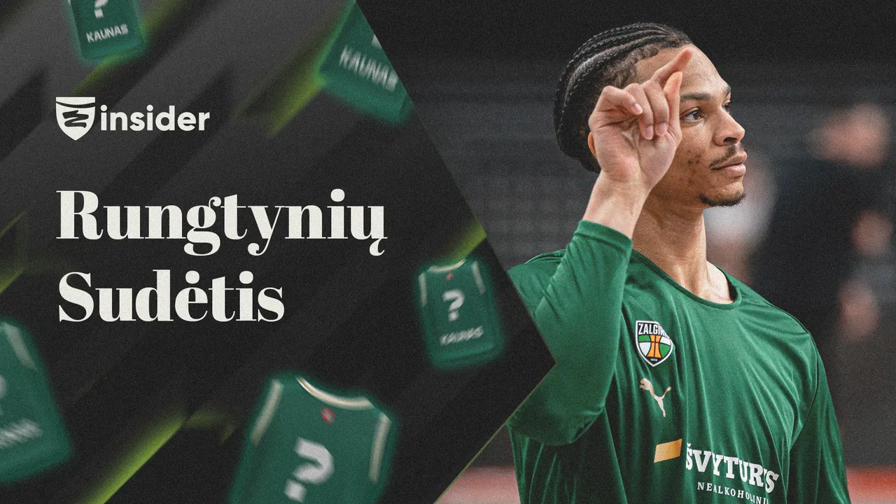 Informacija apie žalgiriečių sudėtį antrosioms LKL finalo rungtynėms