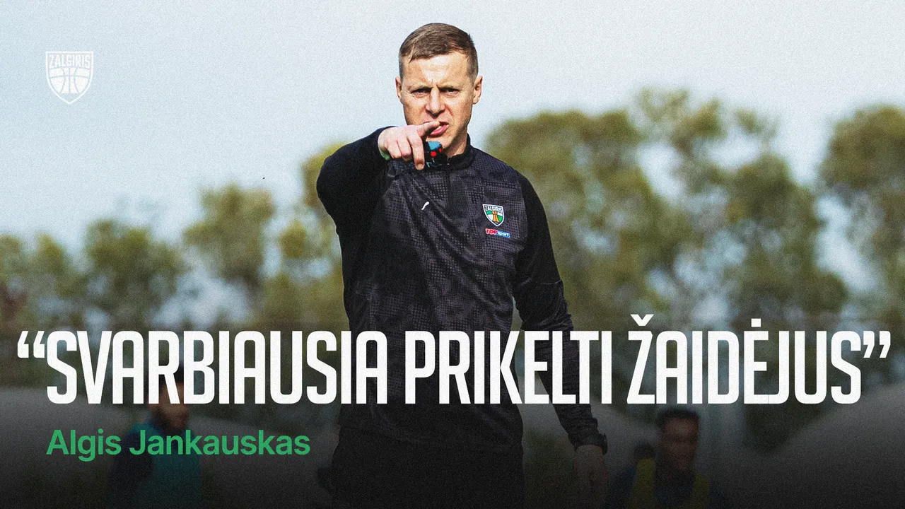 Laikinai komandai vadovausiantis A.Jankauskas: „Svarbiausia prikelti žaidėjus“