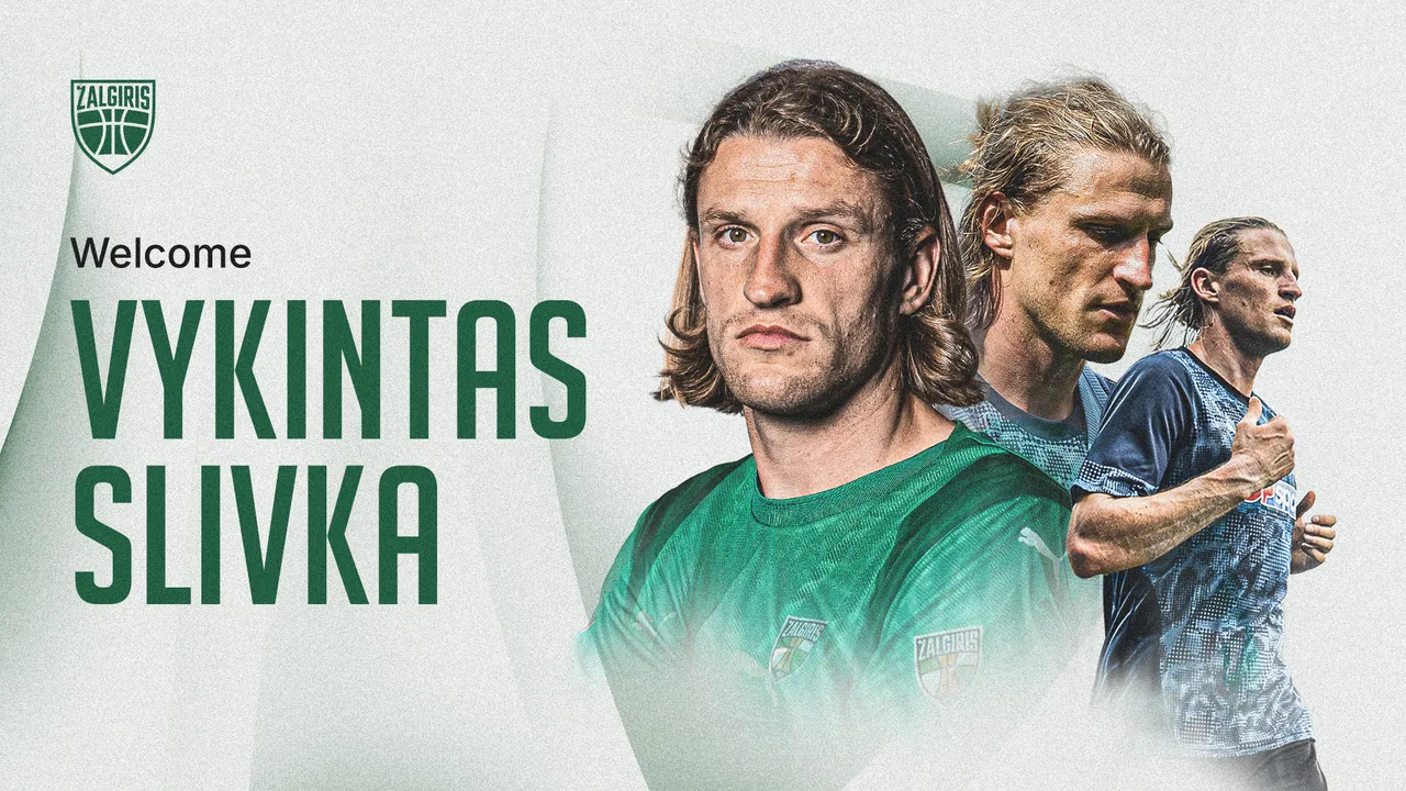 Vykintas Slivka joins FK Kauno Žalgiris