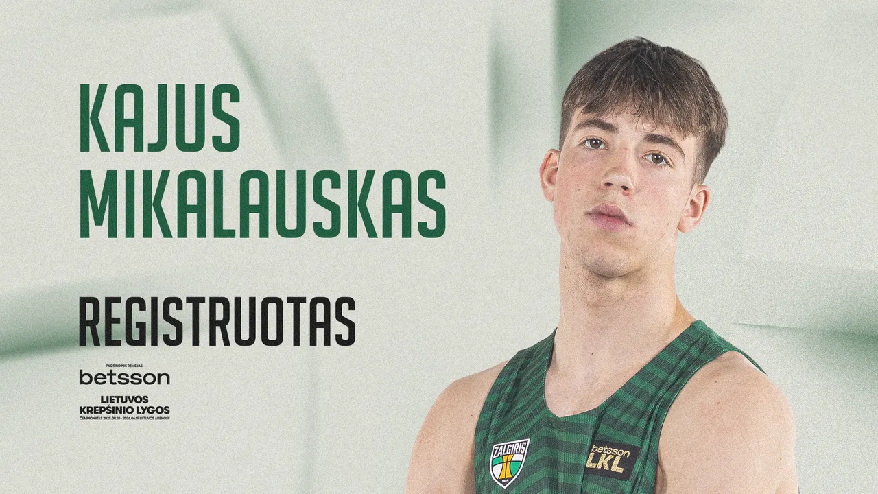K.Mikalauskas registruojamas LKL kovoms