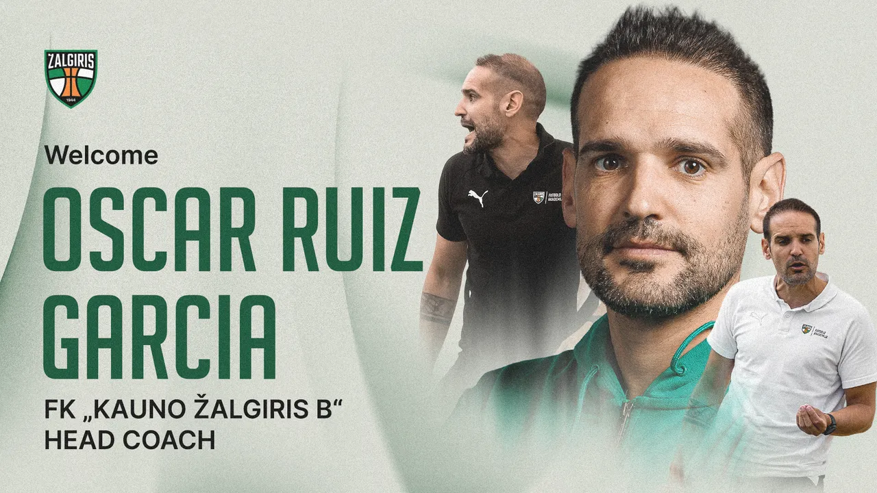 FK „Kauno Žalgirio B“ komandą treniruos ispanas