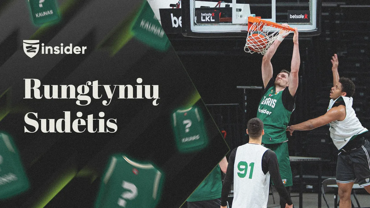Informacija apie žalgiriečių sudėtį pirmosioms pusfinalio rungtynėms