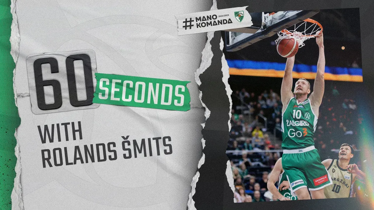 #60SecondsWithZalgiris. R.Šmitas bokse, žvejyba ir padėkos žodžiai