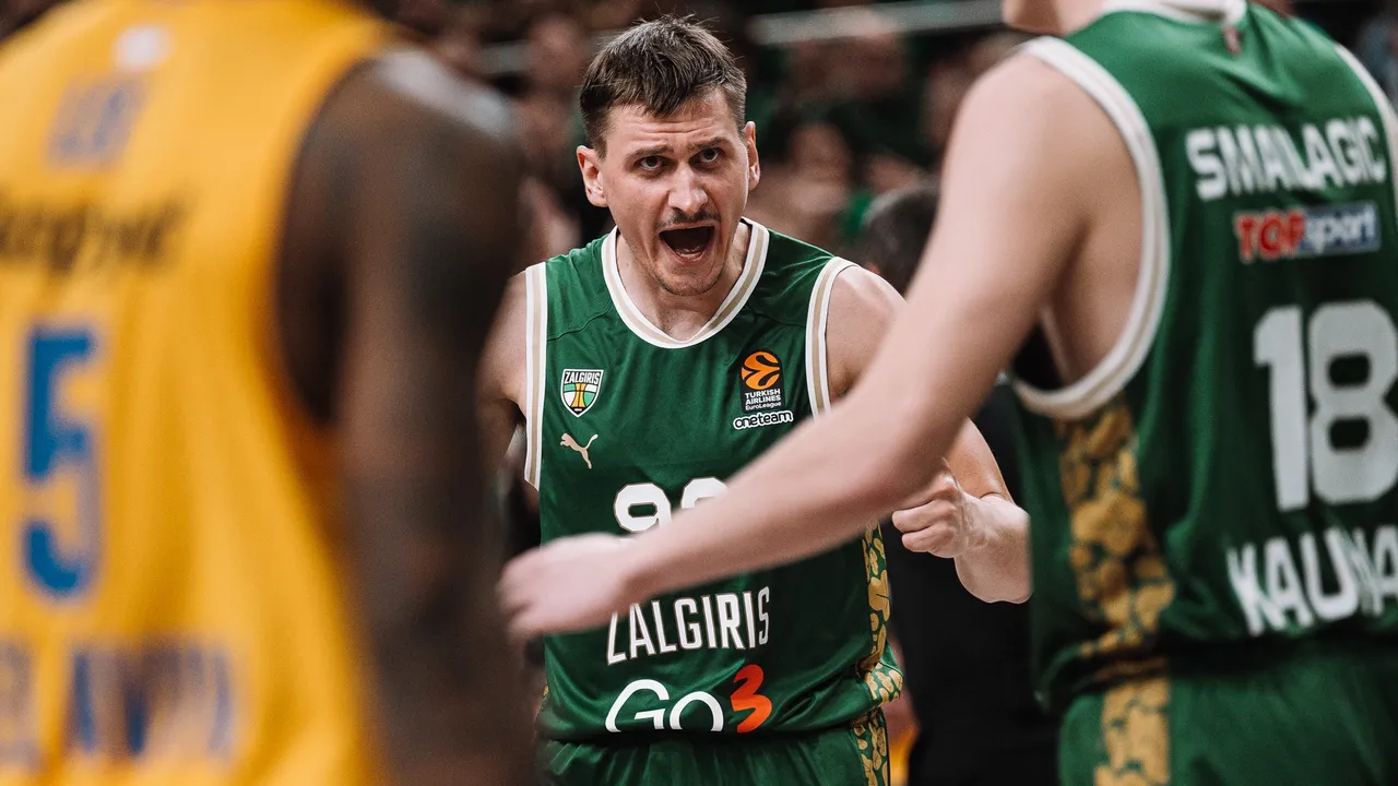 Zalgiris overpowers Maccabi at home